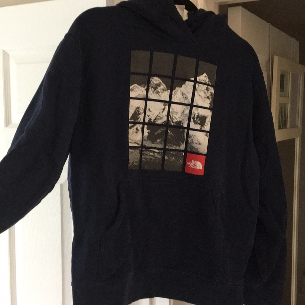 Men’s Large North Face Hoodie Sweatshirt